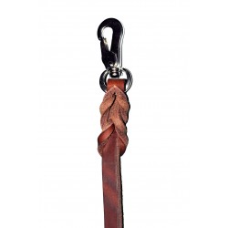 Leather Leash Dark Brown
