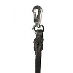 Leather Leash Black