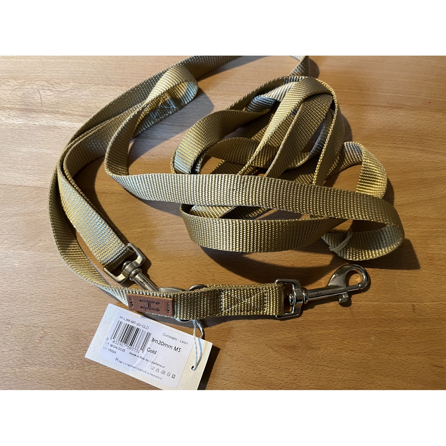 Leash Gold - 3m-20mm MS - webbing defect